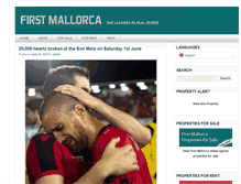 Tablet Screenshot of mallorca-estate-agents.com